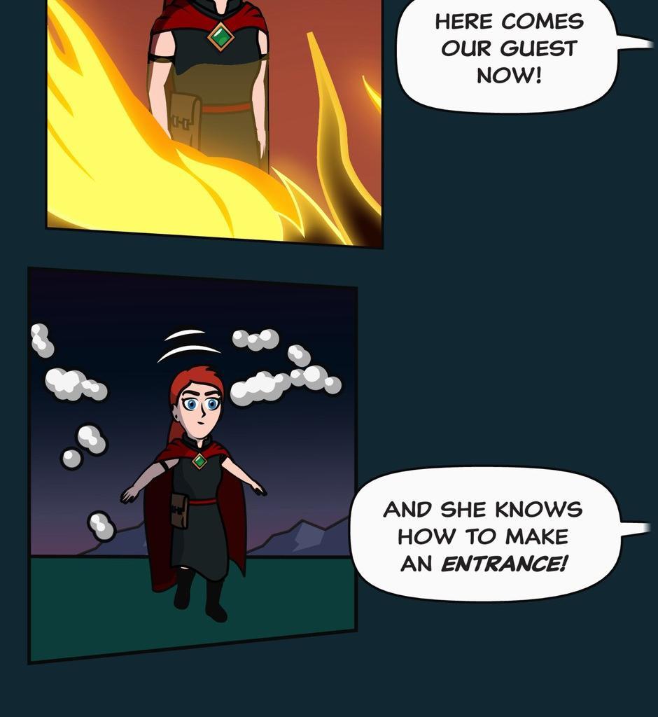 Hexica Spellfire - Episode 38, Page 1: Chapter38 - Burn
