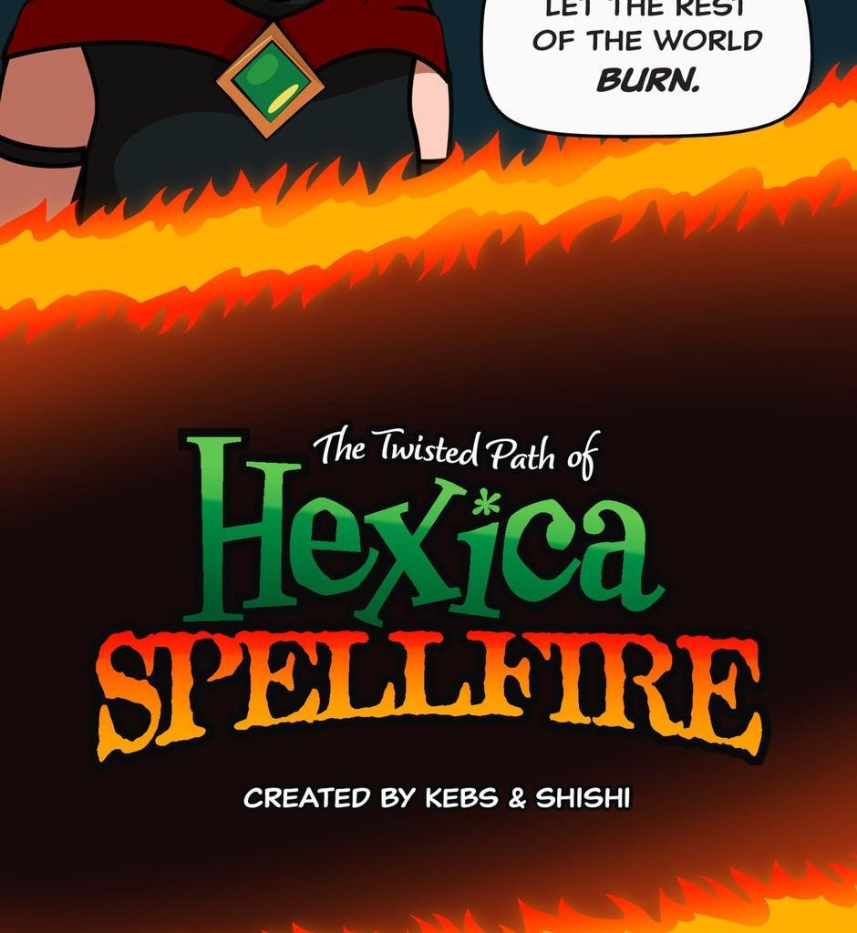 Hexica Spellfire - Episode 39, Page 1: Chapter39 - On Top