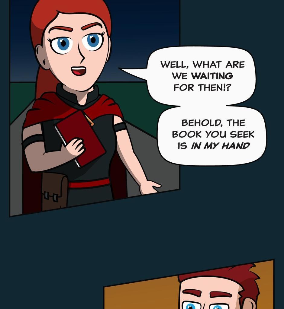 Hexica Spellfire - Episode 39, Page 1: Chapter39 - On Top