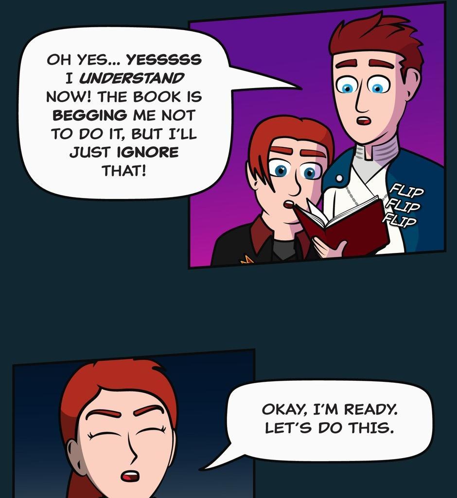 Hexica Spellfire - Episode 39, Page 1: Chapter39 - On Top