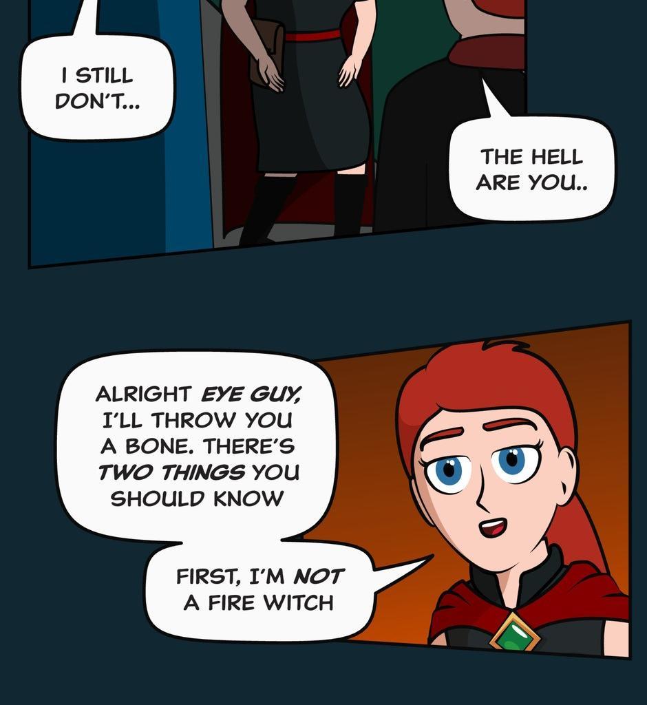 Hexica Spellfire - Episode 39, Page 1: Chapter39 - On Top