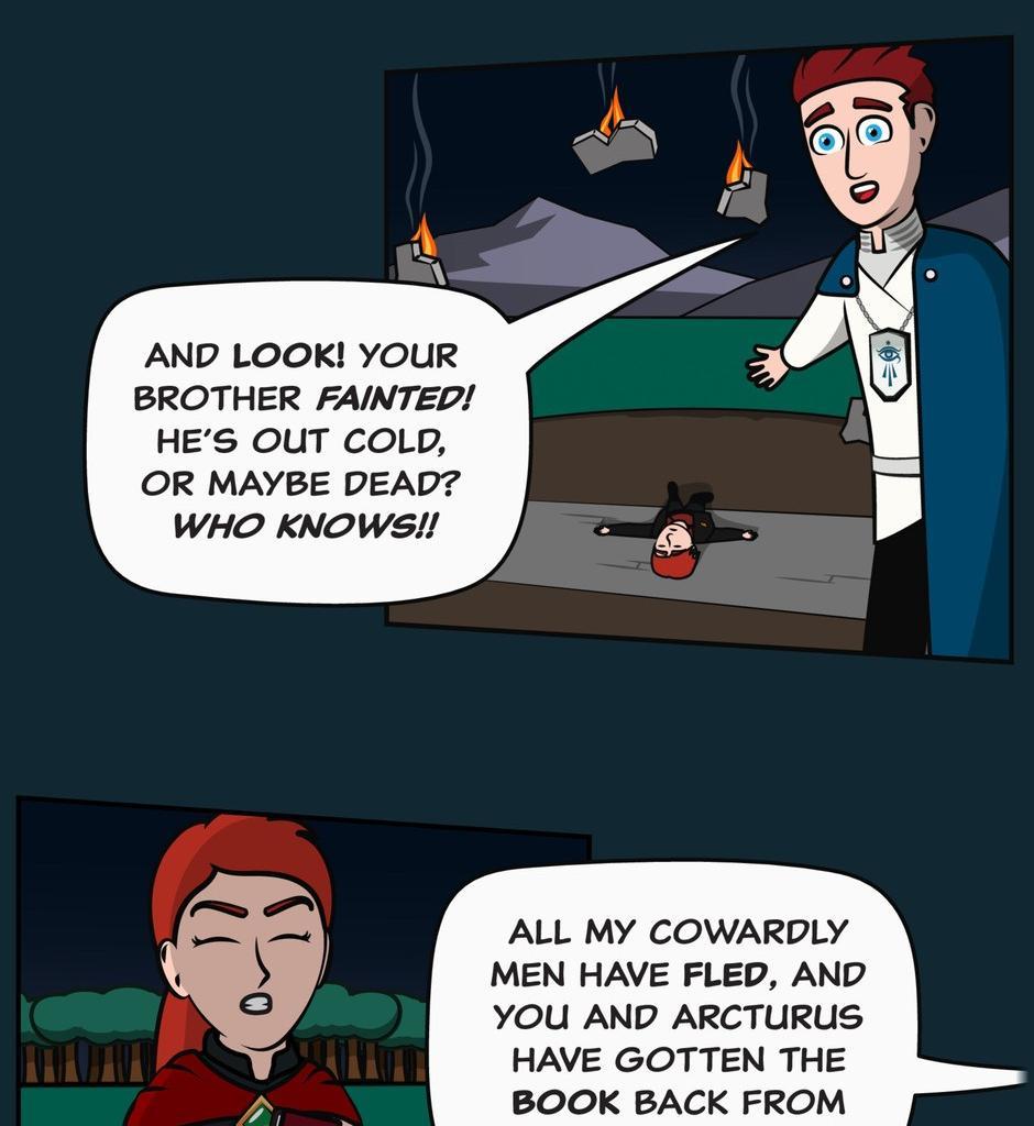 Hexica Spellfire - Episode 40, Page 1: Chapter40 - The 11th Hour