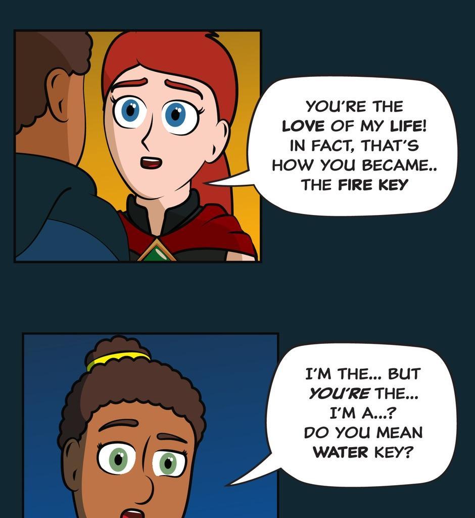 Hexica Spellfire - Episode 41, Page 1: Chapter41 - The Lock