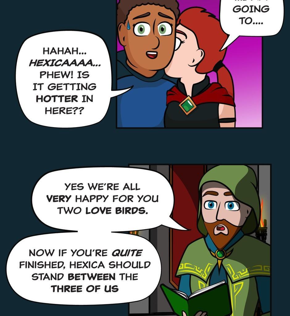Hexica Spellfire - Episode 41, Page 1: Chapter41 - The Lock