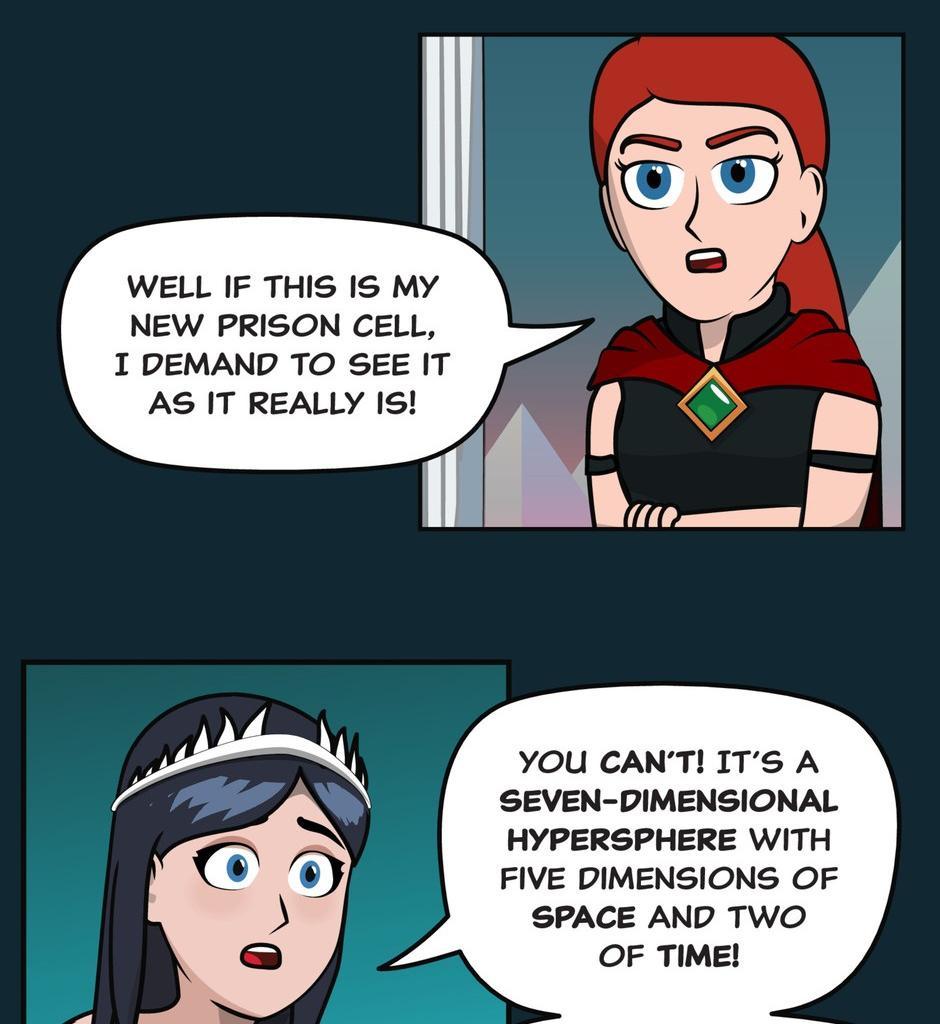 Hexica Spellfire - Episode 42, Page 1: Chapter42 - Life, the Universe, and Everything