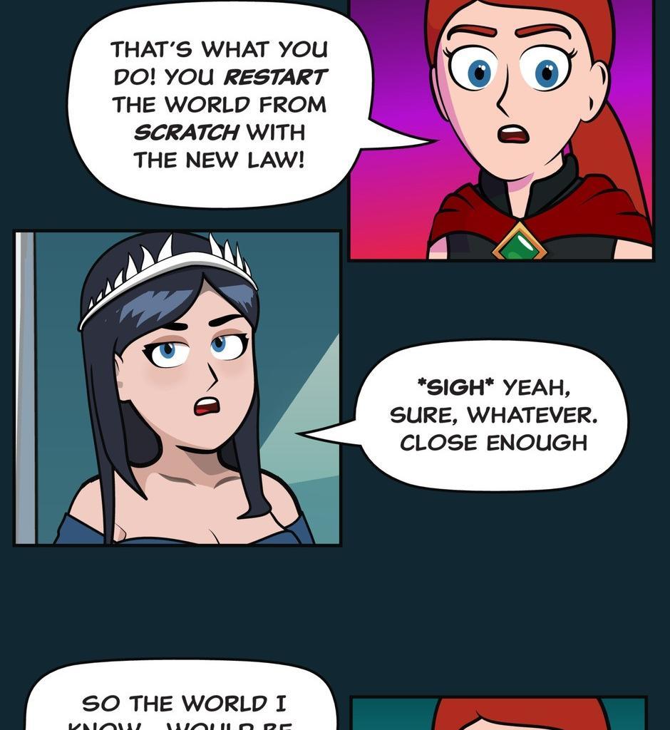 Hexica Spellfire - Episode 42, Page 1: Chapter42 - Life, the Universe, and Everything