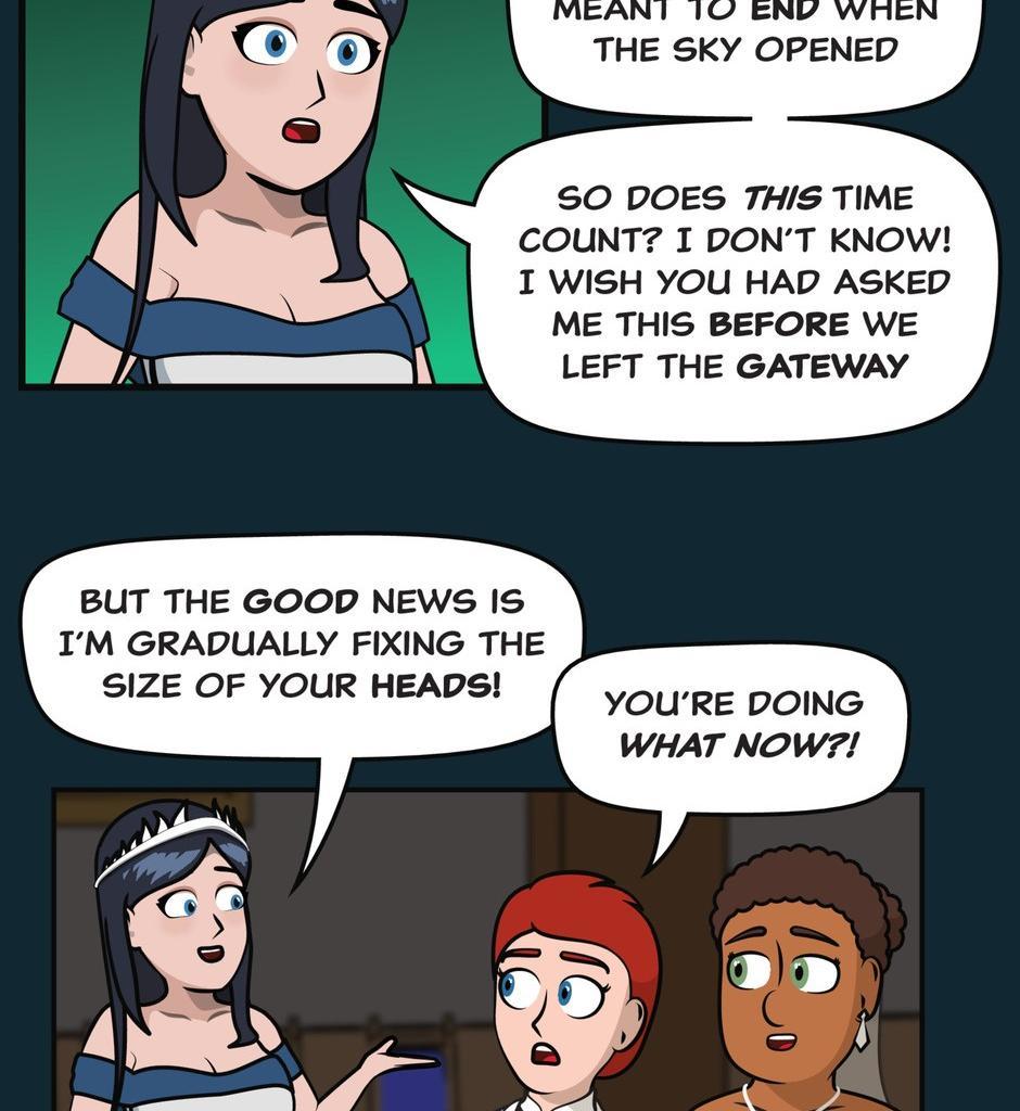 Hexica Spellfire - Episode 43, Page 1: Chapter43 - Epilogue