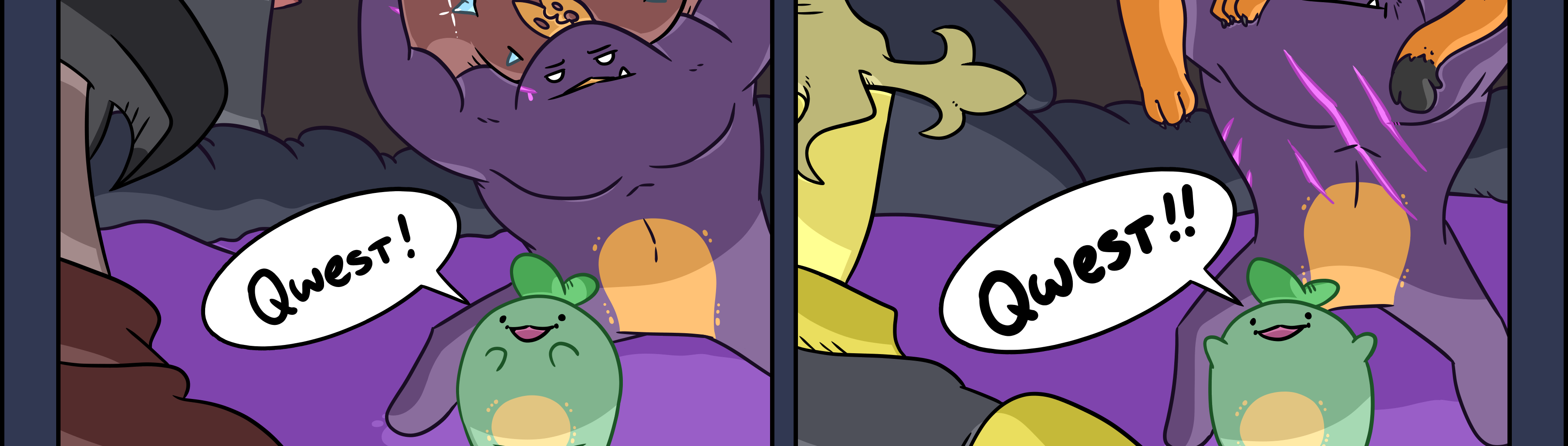 SWORDS - Episode 826, Page 1: 823 ~ Team Qwests Make The Dream Qwests
