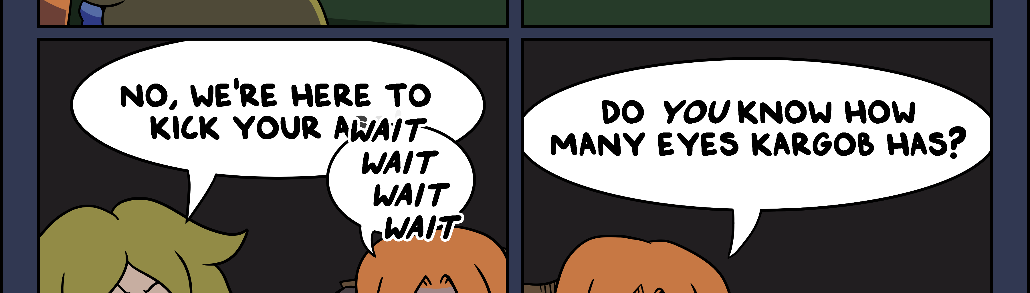 SWORDS - Episode 834, Page 1: 831 ~ Truths Unspoken