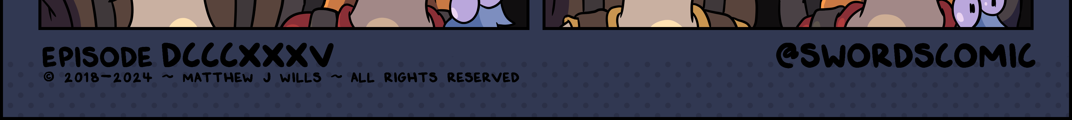 SWORDS - Episode 838, Page 1: 835 ~ Eyesore