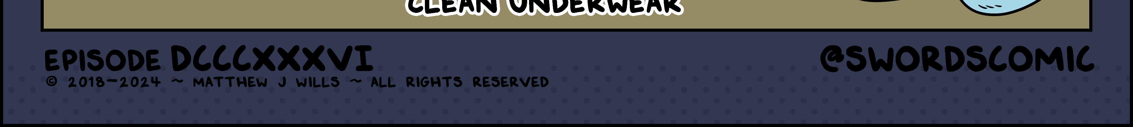 SWORDS - Episode 839, Page 1: 836 ~ Harpe's Inventory