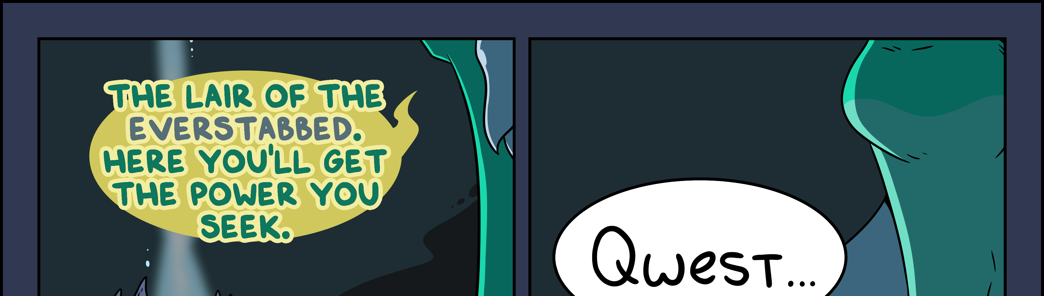 SWORDS - Episode 845, Page 1: 842 ~ Where A Beast Dare Not Qwest