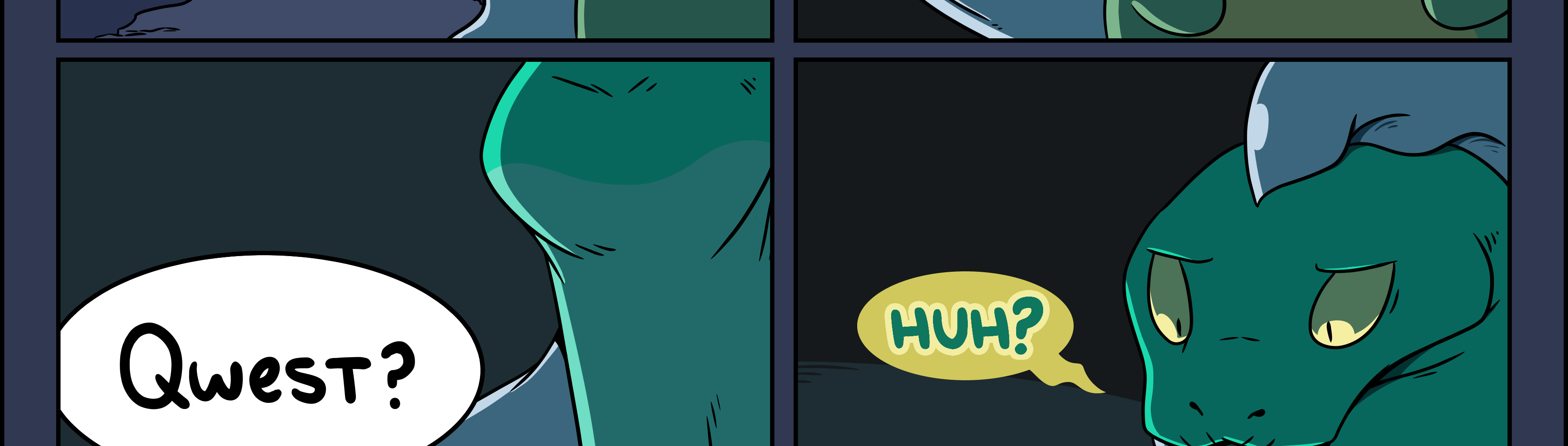 SWORDS - Episode 845, Page 1: 842 ~ Where A Beast Dare Not Qwest