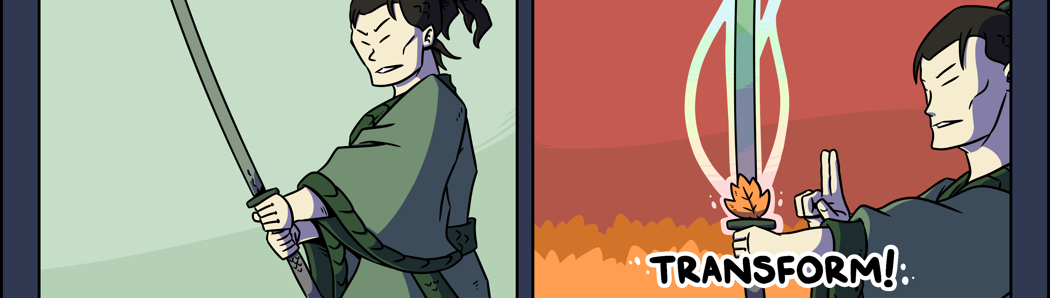 SWORDS - Episode 846, Page 1: 843 ~ Funky Katana