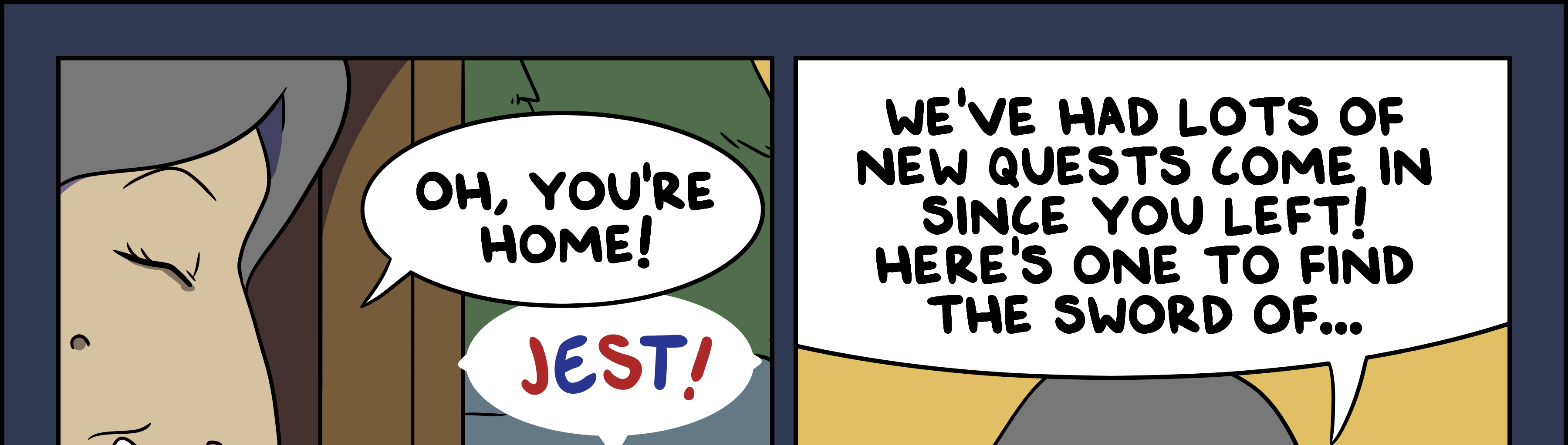 SWORDS - Episode 869, Page 1: 866 ~ The Jest Sprout