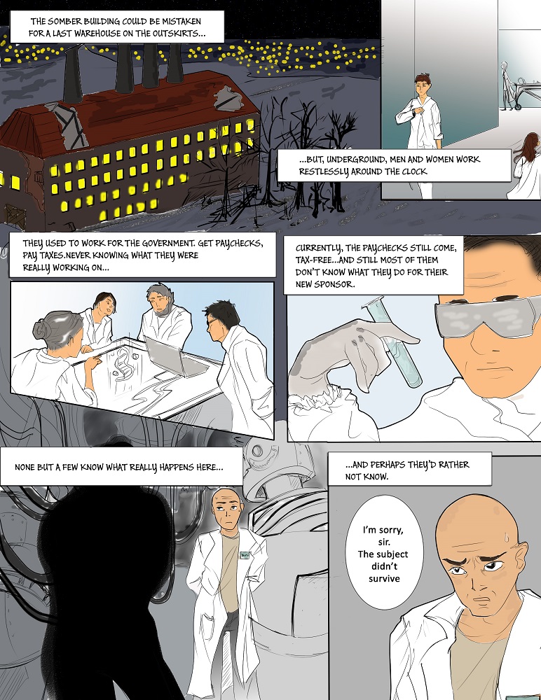 M9 Girls! - Episode 1, Page 3: S1 E1. Tangents