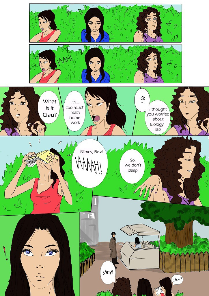M9 Girls! - Episode 1, Page 7: S1 E1. Tangents