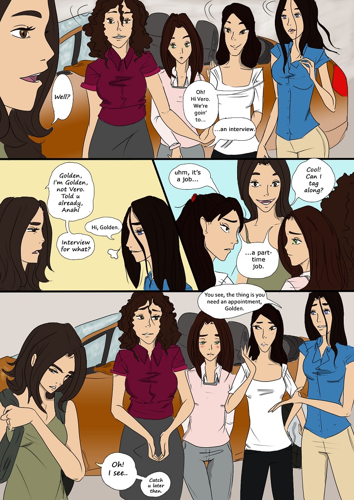 M9 Girls! - Episode 1, Page 17: S1 E1. Tangents