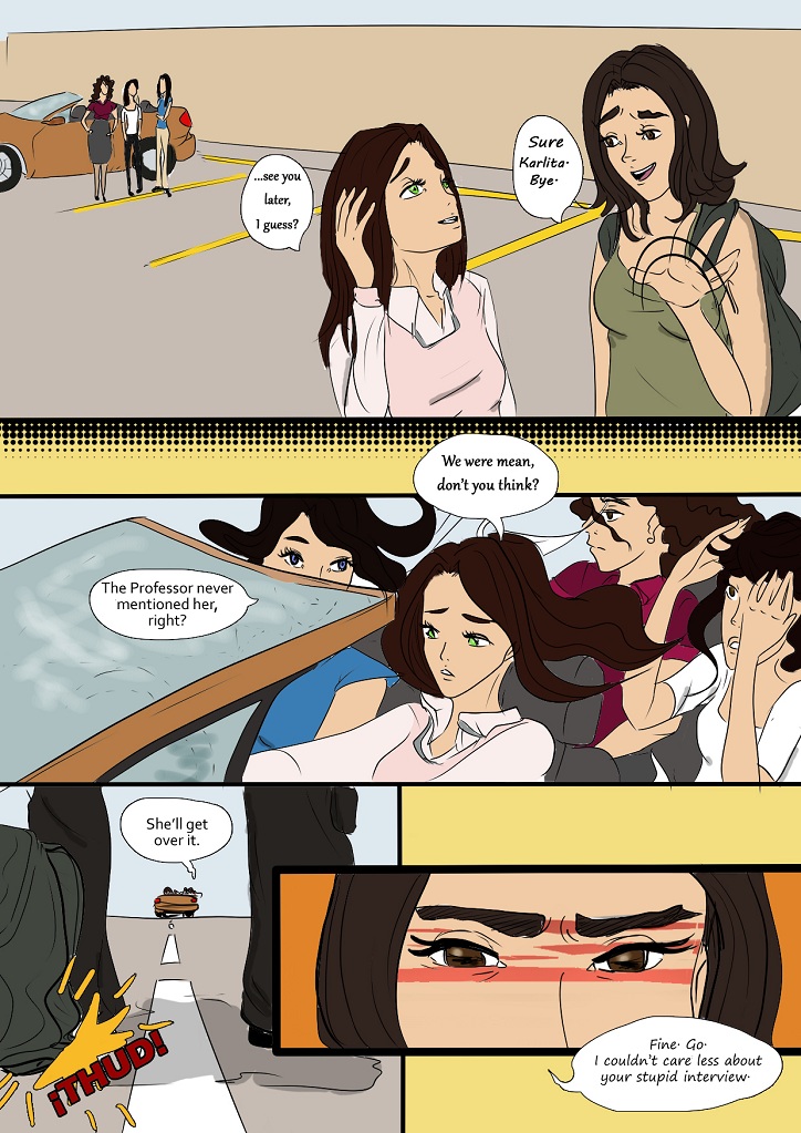 M9 Girls! - Episode 1, Page 18: S1 E1. Tangents