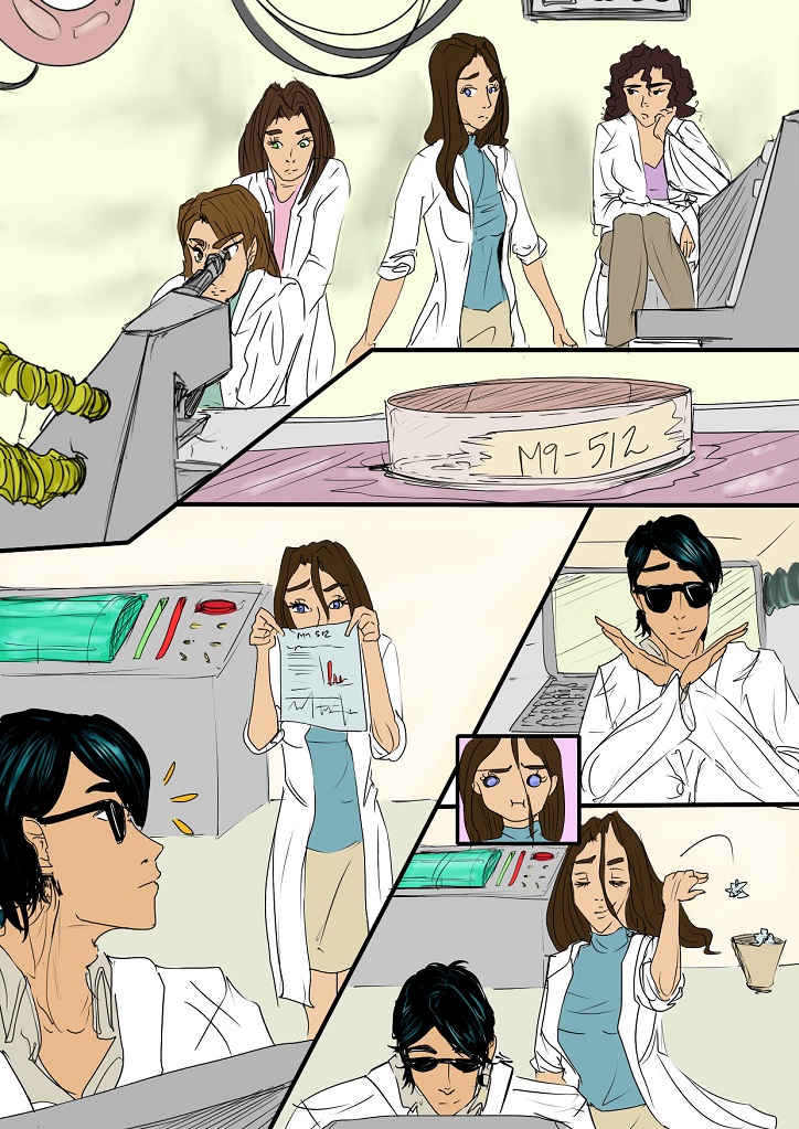 M9 Girls! - Episode 2, Page 7: S1 E2. Genesis