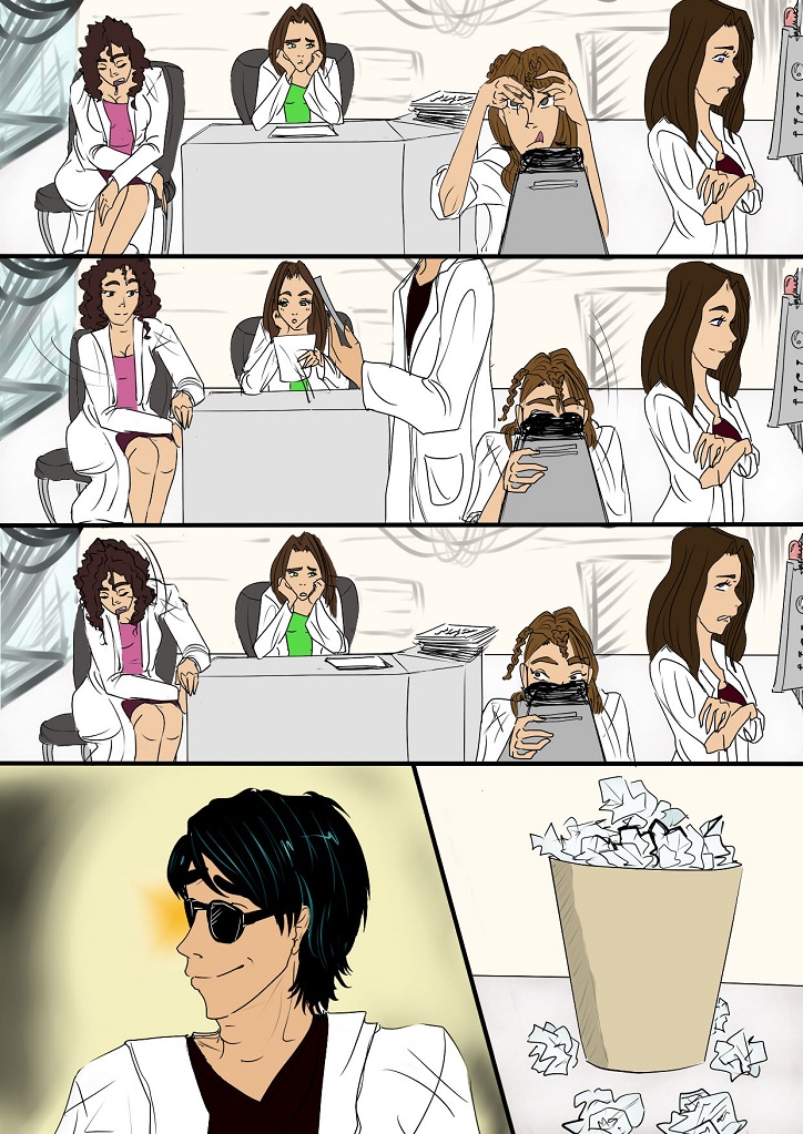 M9 Girls! - Episode 2, Page 8: S1 E2. Genesis