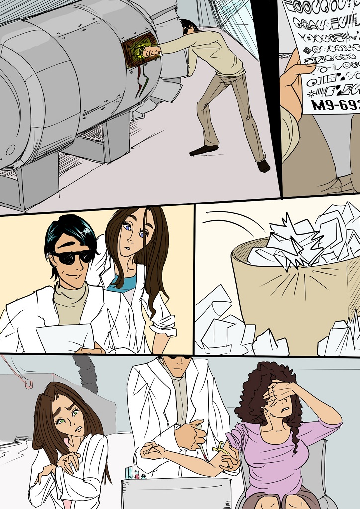 M9 Girls! - Episode 2, Page 9: S1 E2. Genesis