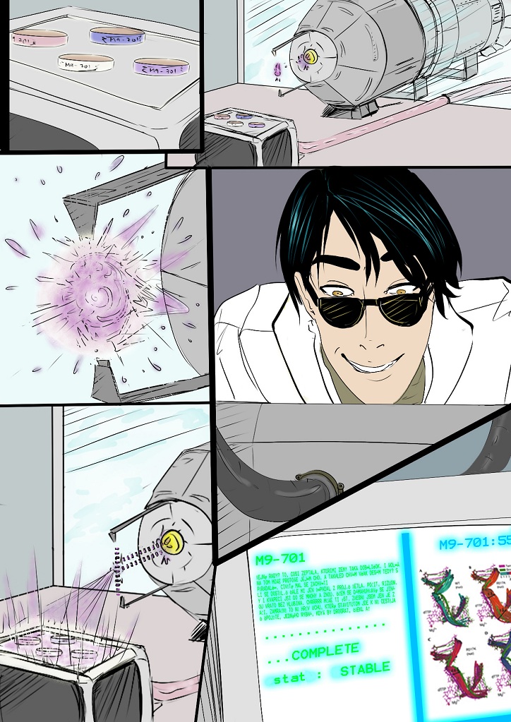 M9 Girls! - Episode 2, Page 11: S1 E2. Genesis