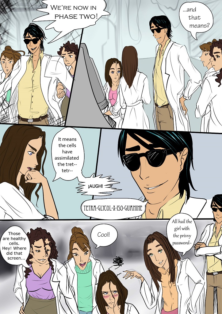 M9 Girls! - Episode 2, Page 13: S1 E2. Genesis