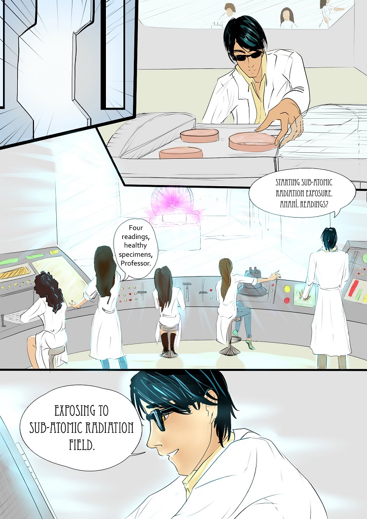 M9 Girls! - Episode 2, Page 15: S1 E2. Genesis