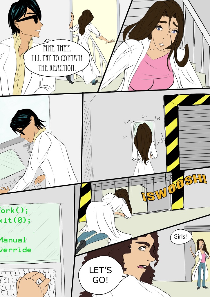 M9 Girls! - Episode 2, Page 24: S1 E2. Genesis