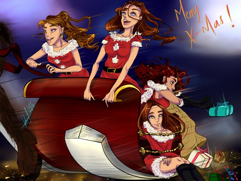 M9 Girls! - Episode 3, Page 2: Christmas Bonus 2011 and 2012