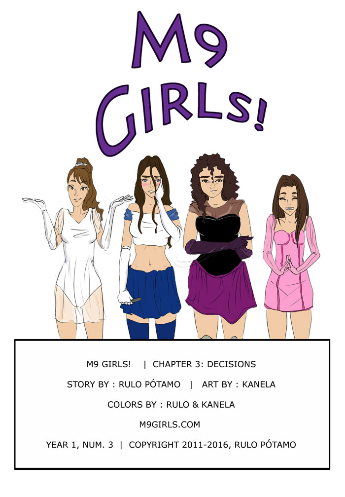 M9 Girls! - Episode 4, Page 2: S1 E3. Decisions