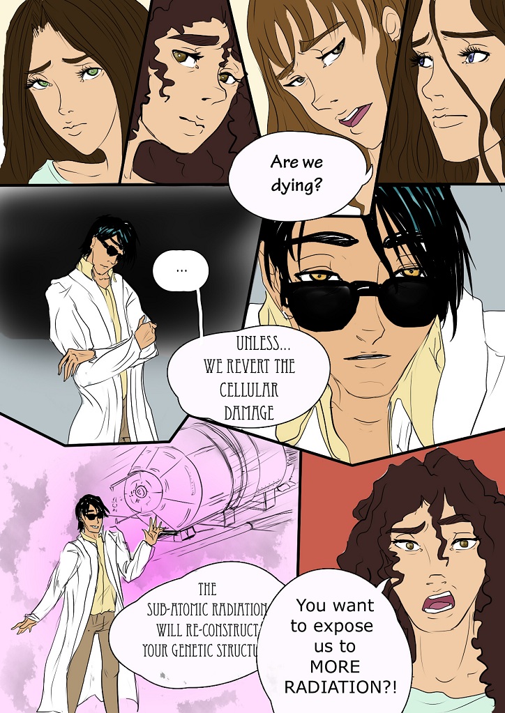 M9 Girls! - Episode 4, Page 4: S1 E3. Decisions