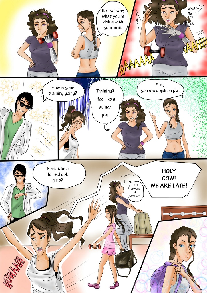 M9 Girls! - Episode 5, Page 11: S1 E4. Lessons