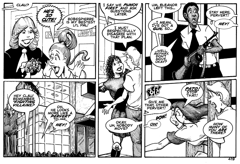 M9 Girls! - Episode 6, Page 2: The Amazing Groovy Kinda crossover