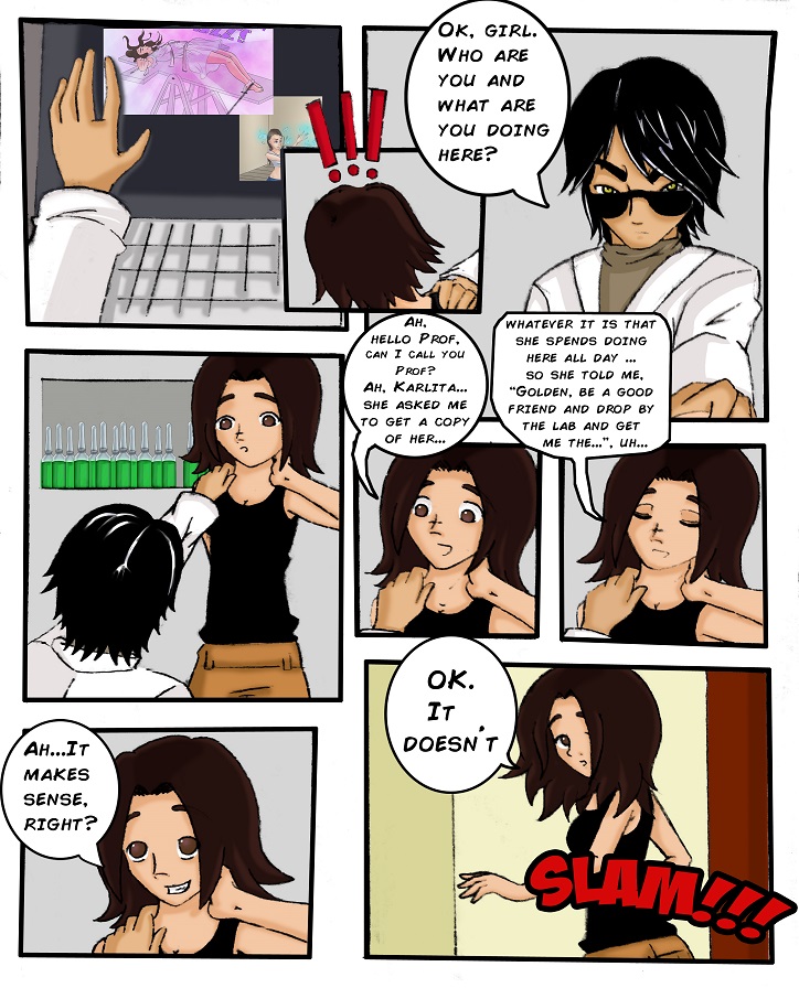M9 Girls! - Episode 8, Page 5: S1 E5. Allegiances