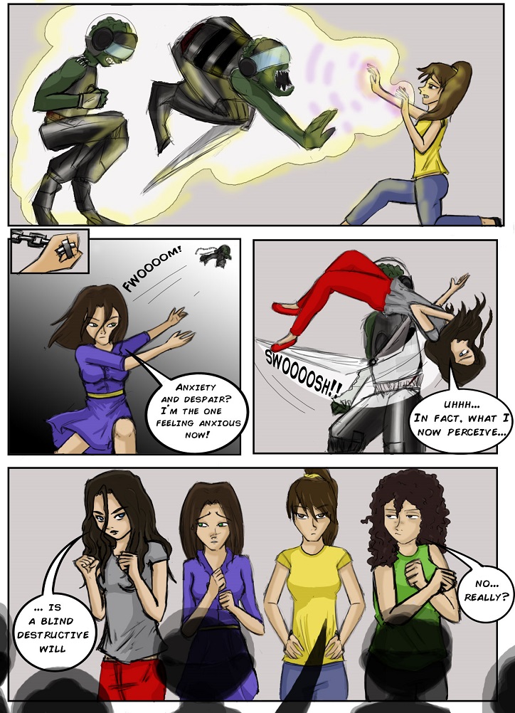 M9 Girls! - Episode 8, Page 9: S1 E5. Allegiances