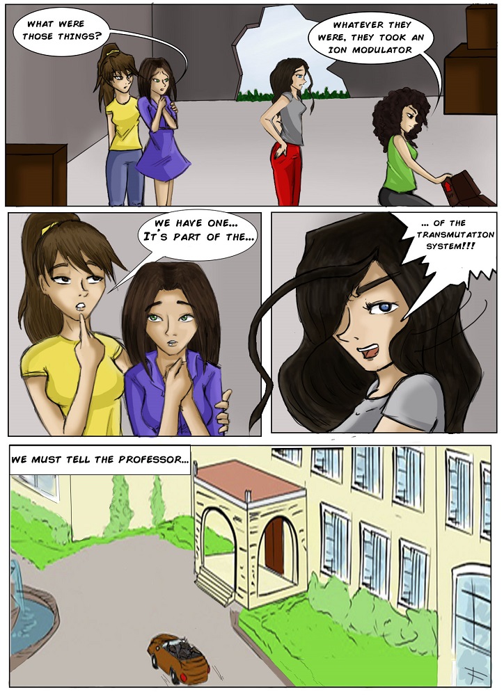M9 Girls! - Episode 8, Page 11: S1 E5. Allegiances