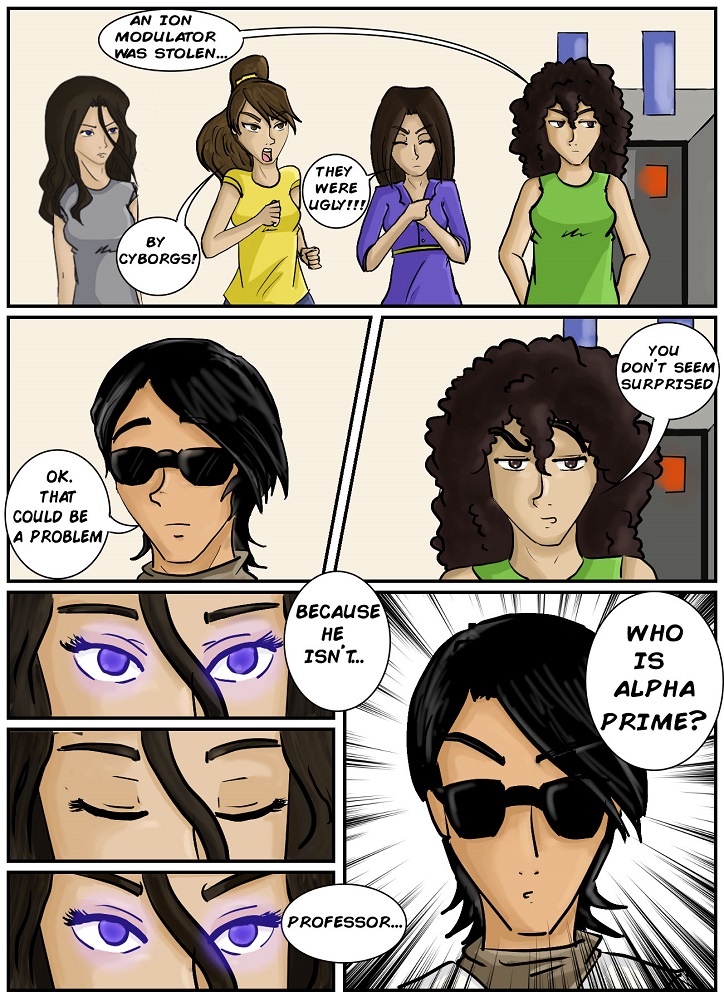 M9 Girls! - Episode 8, Page 13: S1 E5. Allegiances