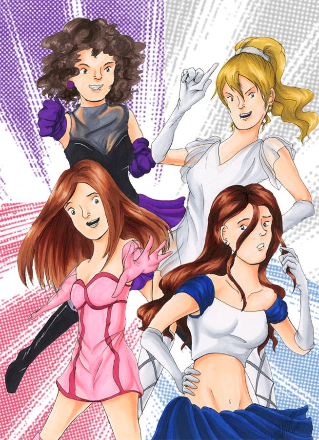 M9 Girls! - Episode 12, Page 3: Guest comics 2015