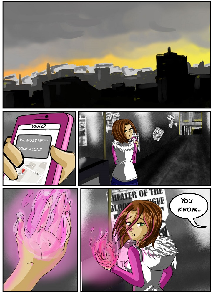 M9 Girls! - Episode 13, Page 3: S1 E6. Revelations