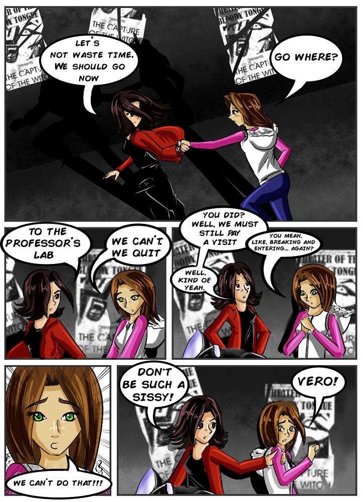 M9 Girls! - Episode 13, Page 5: S1 E6. Revelations