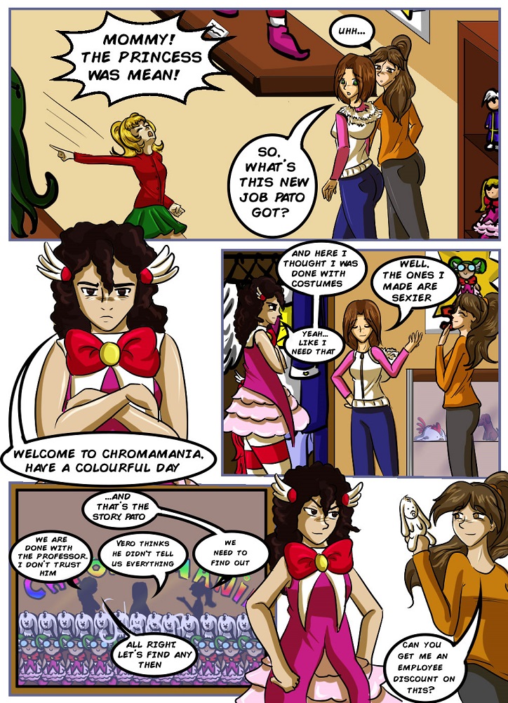 M9 Girls! - Episode 13, Page 11: S1 E6. Revelations