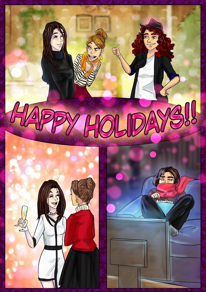 M9 Girls! - Episode 14, Page 4: Christmas Special 2015