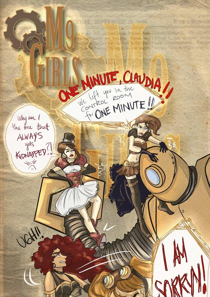 M9 Girls! - Episode 15, Page 1: April's Fools 2016