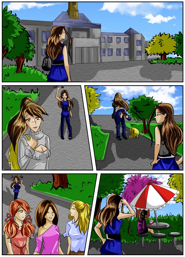 M9 Girls! - Episode 16, Page 10: S1 E7. Collisions