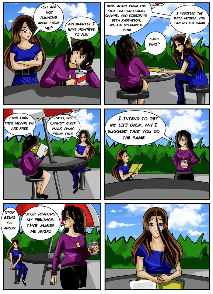 M9 Girls! - Episode 16, Page 11: S1 E7. Collisions