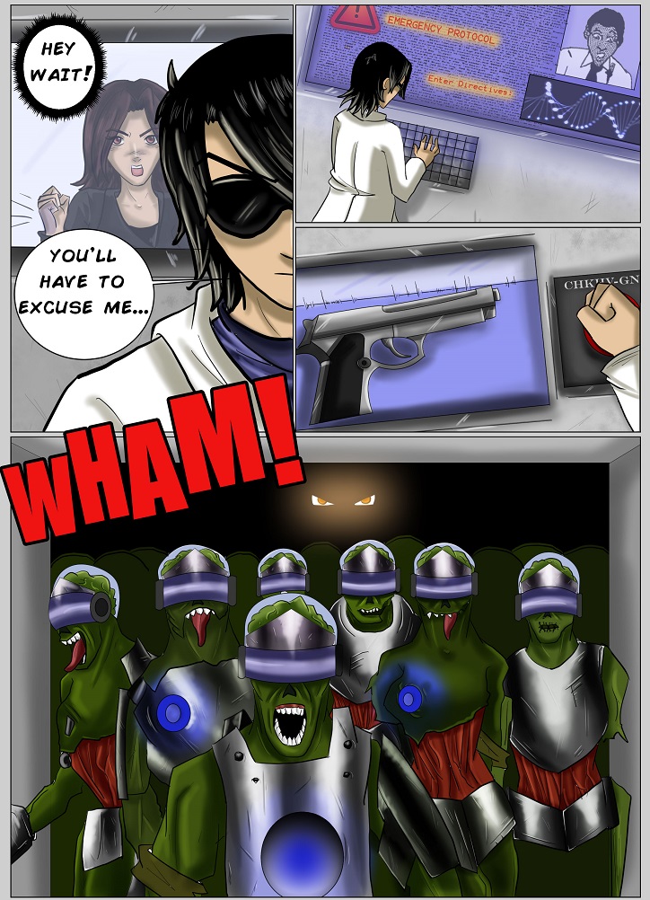 M9 Girls! - Episode 16, Page 14: S1 E7. Collisions