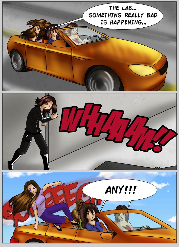 M9 Girls! - Episode 20, Page 4: S1 E8. Confrontation