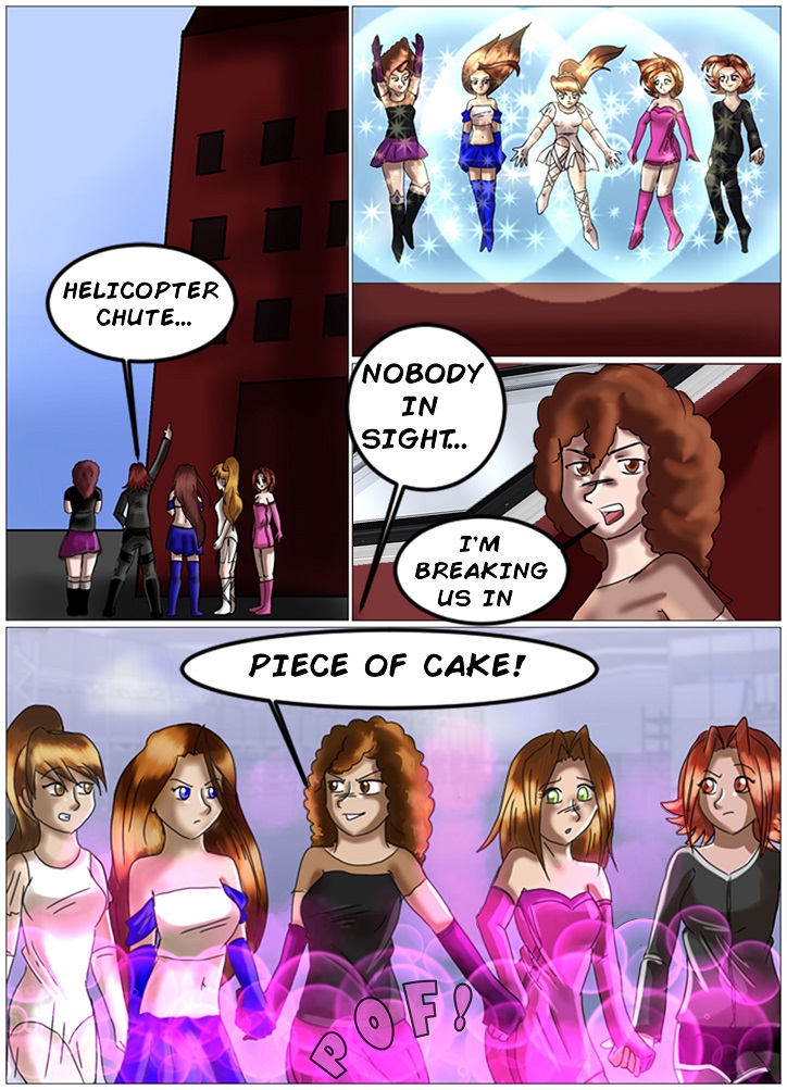 M9 Girls! - Episode 20, Page 18: S1 E8. Confrontation